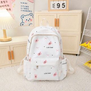 🧸 BALO BEAR NƠ THỜI TRANG – FORM RỘNG NHIỀU NGĂN, ĐI HỌC ĐI CHƠI ĐỀU ĐẸP