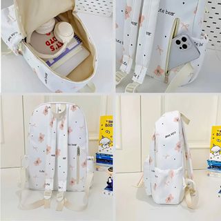 🧸 BALO BEAR NƠ THỜI TRANG – FORM RỘNG NHIỀU NGĂN, ĐI HỌC ĐI CHƠI ĐỀU ĐẸP