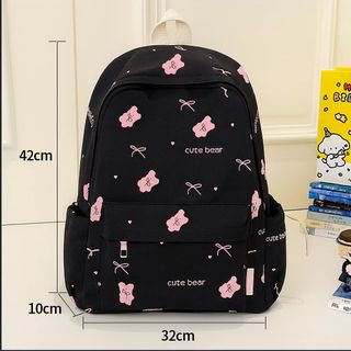BALO BEAR NƠ THỜI TRANG – FORM RỘNG NHIỀU NGĂN, ĐI HỌC ĐI CHƠI ĐỀU ĐẸP