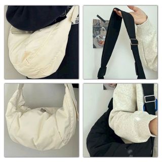 🖤 TÚI CHÉO NHÚN BẦU FORM HOT TREND – RỘNG RÃI, ĐẸP MẮT, DỄ PHỐI ĐỒ