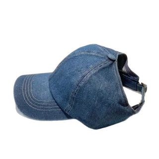 Nón Lưỡi Trai Cotton Hở Chóp Thời Trang Hàn Quốc Dành Cho Nữ vải Jean, Mũ lưỡi chai chống nắng bóng chày MU755