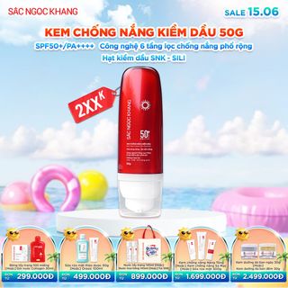 Kem Chống Nắng Kiềm Dầu [Tuýp 50g]