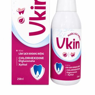 Nước súc miệng Vkin Làm Sạch Khoang Miệng Bảo Vệ Răng Nướu 250ml