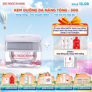 Kem Dưỡng Trắng Da Ban Ngày 5 in 1 [Hũ 30g] KÈM QUÀ TẶNG