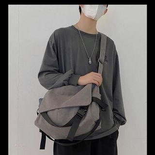 🖤 TÚI CHÉO BASIC CỠ LỚN CÓ NẮP – PHONG CÁCH HÀN QUỐC, ĐỰNG ĐỒ CỰC ĐỈNH