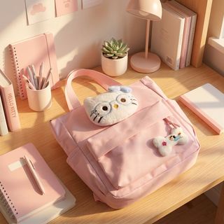 TÚI TOTE A2169 KITTY BIG – MẶT GẤU BÔNG SIÊU XINH!