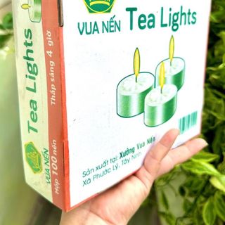 Nến Tealight 100 viên, hàng chất lượng cao, cháy 4 tiếng