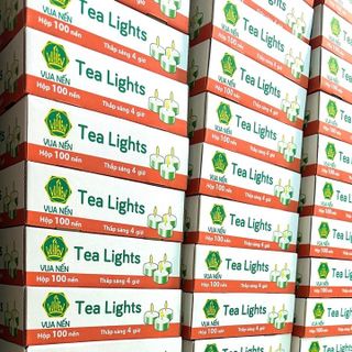 Nến Tealight 100 viên, hàng chất lượng cao, cháy 4 tiếng