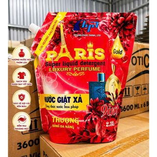 Nước Giặt Xả Paris Túi 2,3kg Full Vat