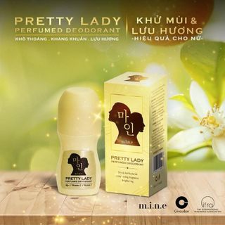 DAMODE LĂN  MÙI TRỊ HÔI NÁCH PRETTY LADY DÀNH RIÊNG CHO NỮ CHAI 50ML