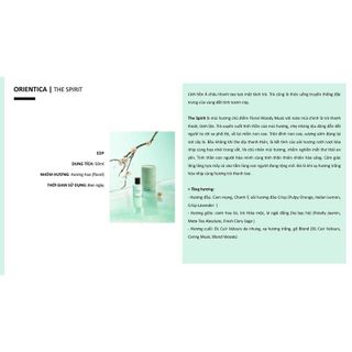ORIENTICA SHANGRI-LA NƯỚC HOA THUẦN KHIẾT CHAI 50ML