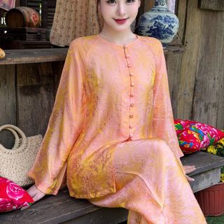 Sỉ số lượng lớn áo dài Pháp phục áo bà ba