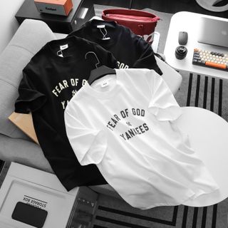 Áo thun nam. Áo Ess  Chất vải  Cotton 2c.