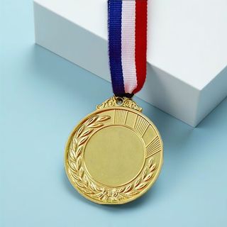 Huy chương thể thao cao cấp 6,5cm chống gỉ, chống mòn cho bóng bàn, cầu lông, bóng đá.