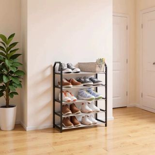 Kệ Để Giày Dép 4 Tầng Đa Năng Cao Cấp | Giá Đựng Giày Tiết Kiệm Diện Tích Cho Gia Đình GD003