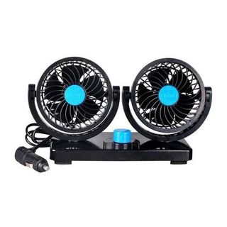 QUẠT ĐÔI 12V DÙNG CHO XE Ô TÔ