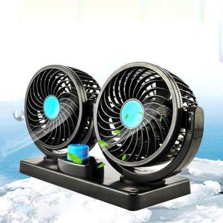 QUẠT ĐÔI 12V DÙNG CHO XE Ô TÔ