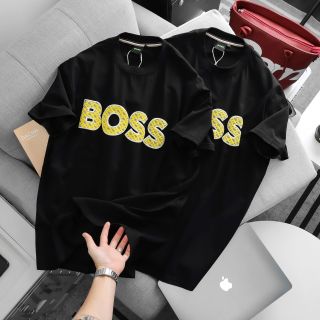 Tshirt boss nam. Chất thun cotton 4c cao cấp xịn.