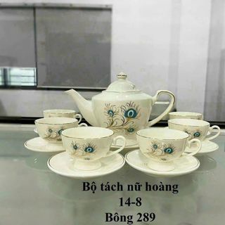 BỘ BÌNH TRÀ SỨ NỮ HOÀNG 14-8 (BÔNG 289)