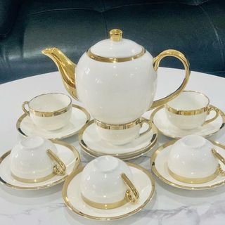 BỘ BÌNH TRÀ SỨ VIỀN VÀNG 14-1 (T12)