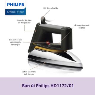 BÀN ỦI KHÔ PHILIPS HD1172