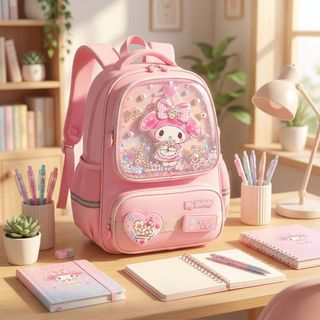 💖 BALO HỌC SINH LS16 – THIẾT KẾ CÔNG CHÚA DỄ THƯƠNG, BÉ NHÌN LÀ MÊ