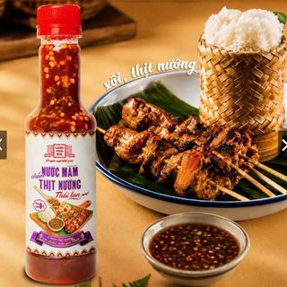 [Chai 310g] Nước Mắm Chấm Thịt Nướng pha sẵn 8 vị Làng Chài Xưa - Chắt lọc tinh tuý ầm thực cung đình Thái