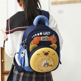 BALO MẦM NON 3D SIÊU XINH LS11, NHỎ GỌN MÀ ĐỰNG ĐỦ ĐỒ CHO BÉ!