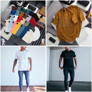 Tshirt A|X nam. Chất thun cotton co giãn 4 chiều , Chất vải dày vừa mềm mịn.