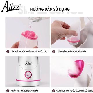 MÁY XÔNG HƠI MẶT 110ML 280W ALIZZ AL-13607