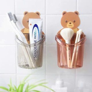 CỐC ĐỰNG ĐỒ DÁN TƯỜNG ĐA NĂNG HÌNH GẤU