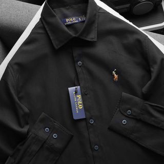 Sơ mi polo OXFORD nam, vải chính quy  , đồng chất.