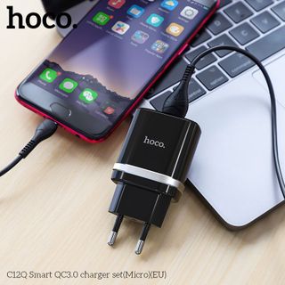 Cóc Sạc Hoco C12Q 18W Giá Sỉ