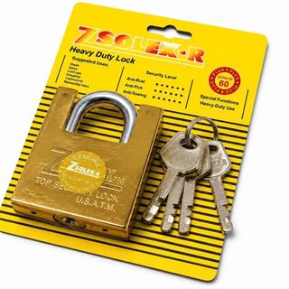 Ổ KHÓA CHỐNG CẮT ZSOLEX 60mm 4 CHÌA CAO CẤP (H6)