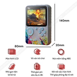 MÁY CHƠI GAME CẦM TAY 1 NGƯỜI CHƠI G5-X1 GIÁ SỈ