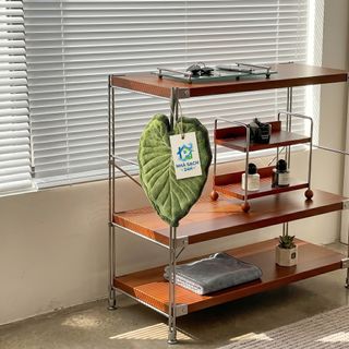 Khăn Lau Tay Hình Lá Sen Cao Cấp - Khăn Treo Nhà Bếp Thấm Nước Nhanh Decor Sang Trọng