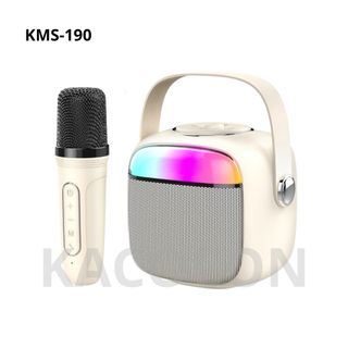 LOA KARAOKE BLUETOOTH KMS-190 LED RGB GIÁ SỈ