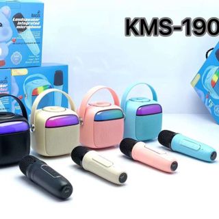 LOA KARAOKE BLUETOOTH KMS-190 LED RGB GIÁ SỈ