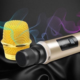 MICRO KARAOKE KHÔNG DÂY ĐA NĂNG HUANGSHI TV-1900 GIÁ SỈ