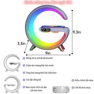 LOA BLUETOOTH G11 LED RGB