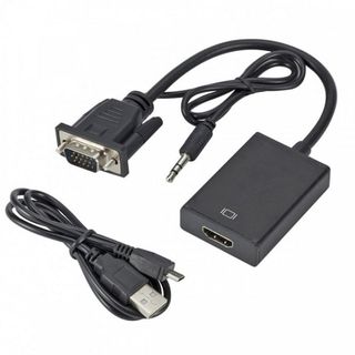 Cáp Chuyển VGA Ra Hdmi (Có Audio) Giá Sỉ