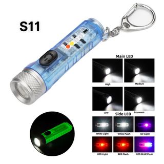 Đèn Pin LED Mini Siêu Sáng Có Móc Khóa S11 Giá Sỉ