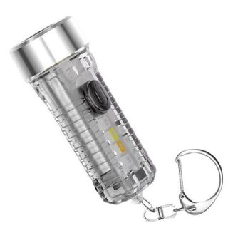 Đèn Pin Sạc Mini QB-316 3 Chế Độ Sáng 4 Led Cob Chớp Nhiều Màu Giá Sỉ