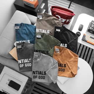 Tshirt was essen nam.  Chất cotton 250gsm 100% dày dặn.