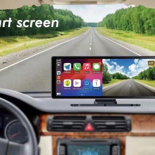 CAMERA HÀNH TRÌNH WIFI C1 CARPLAY HD 4K + 1080P GHI ÂM KÉP TRƯỚC VÀ SAU GIÁ SỈ