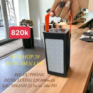 PIN SẠC DỰ PHÒNG KCC-H89 120.000MAH