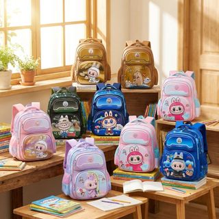 🎒 BALO LABUBU 3D NỔI 42CM – SIÊU HOT, CỰC XINH – RỘNG RÃI, TIỆN LỢI CHO BÉ