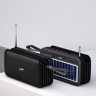 LOA BLUETOOTH KIÊM ĐÀI RADIO FM LP-V61 TÍCH HỢP NĂNG LƯỢNG MẶT TRỜI GIÁ SỈ