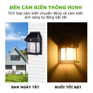 Đèn Năng Lượng Mặt Trời Cảm Ứng BK-888 Giá Sỉ
