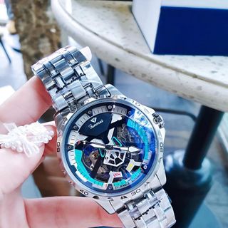 ĐỒNG HỒ NAM CHÍNH HÃNG FUNMEI FC121 MÁY CƠ LỘ ĐÁY FULLBOX TEM HÃNG